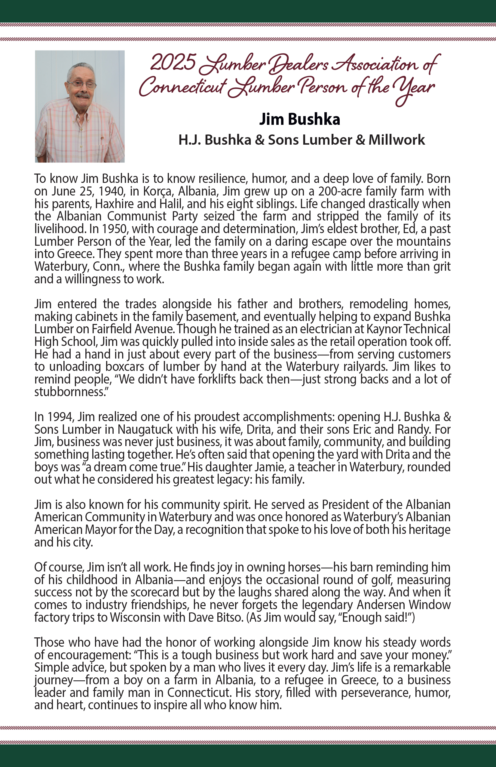 2025 Person of the Year LDAC